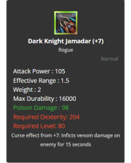 Dark Knight Jamadar
 +-+7