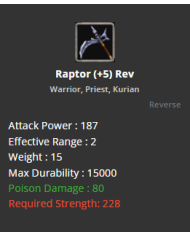 Raptor
 +-+5 Rebirt