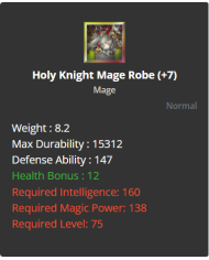 Mage Krowaz / Holy / Chitin Karma Set