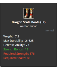 Dragon Set +7 / Sos +2