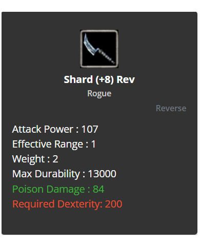 +8 Reverse Shard