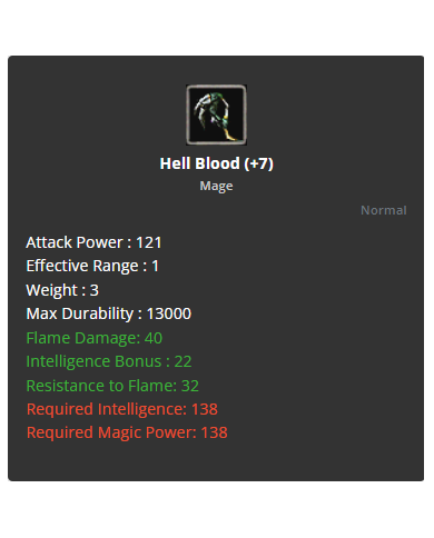 Hell Blood +7