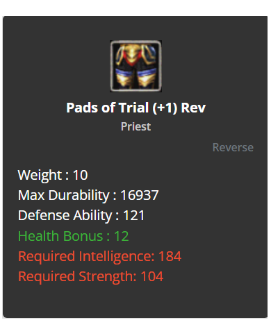 Trial Set (+1) Rev