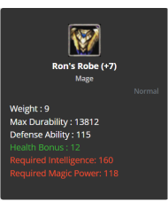 2x FR+3 - +7 Ron's Set