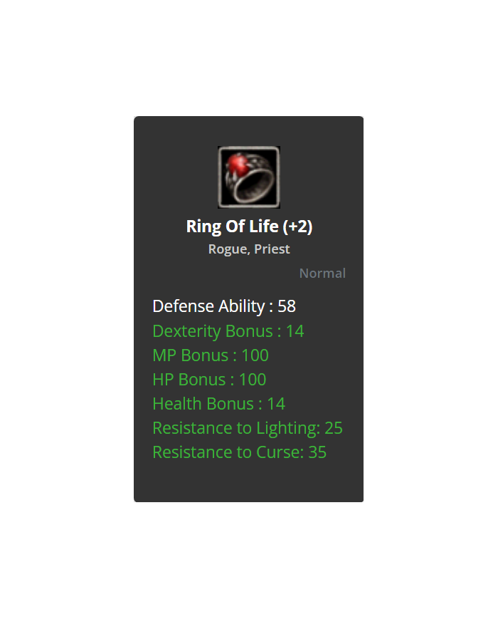 Ring Of Life +2