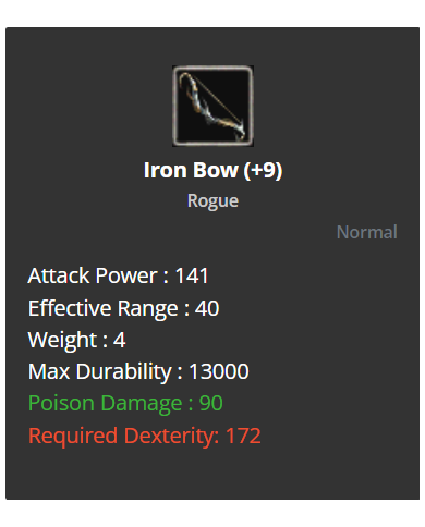 +11 Iron Bow