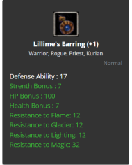 +1 Dual Lillime Earring