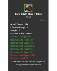 Dark Knight Mace +7