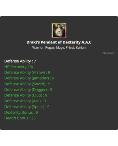 A.A.C Dex Draki